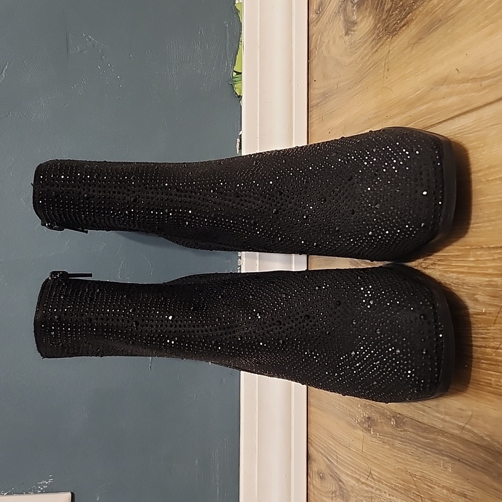 Sparkly boots